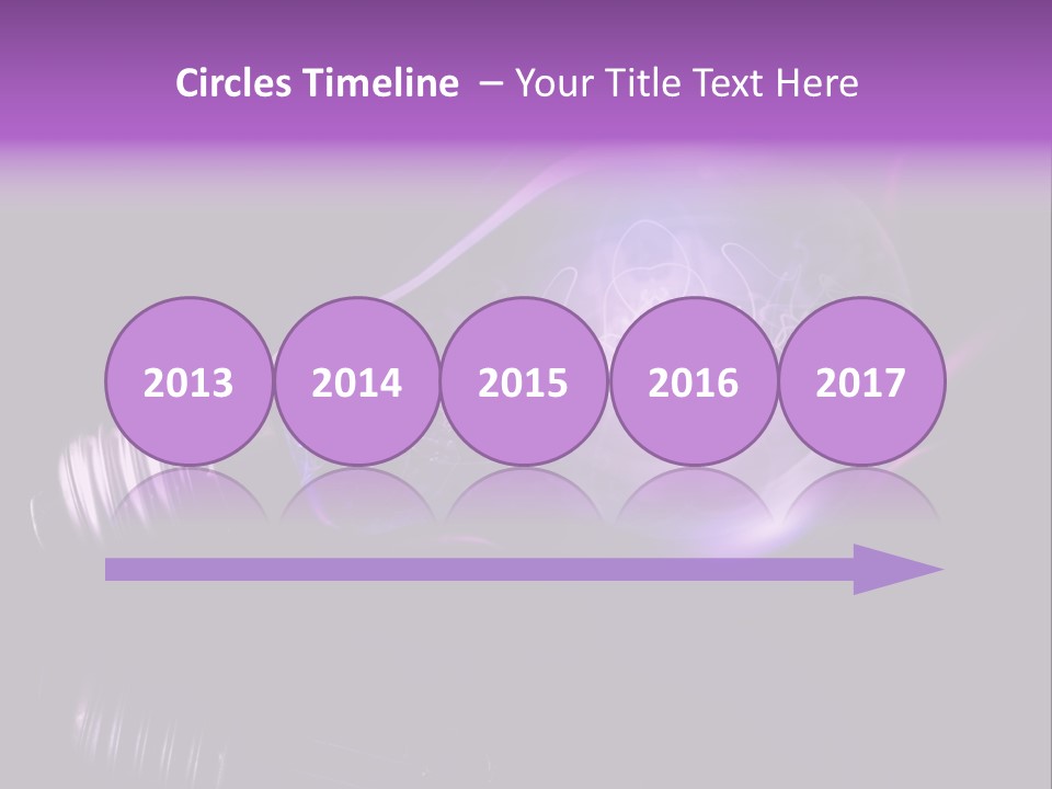 Bizarre Conceptual Glow PowerPoint Template