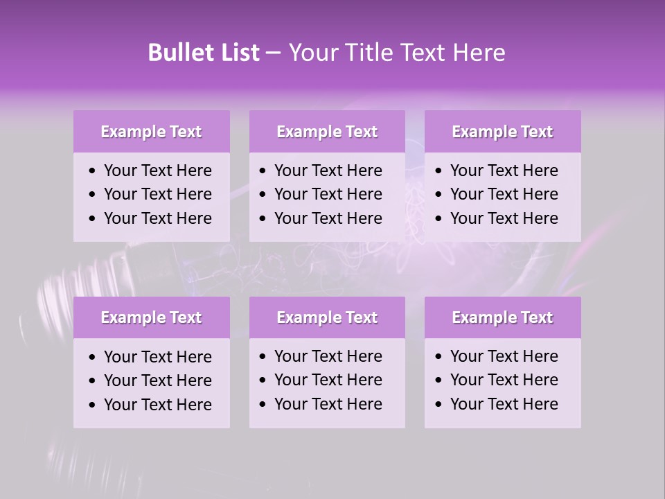 Bizarre Conceptual Glow PowerPoint Template