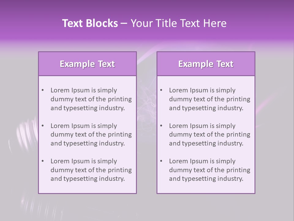 Bizarre Conceptual Glow PowerPoint Template