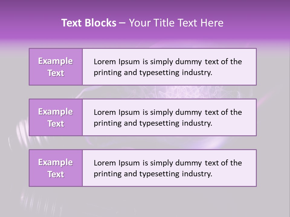 Bizarre Conceptual Glow PowerPoint Template