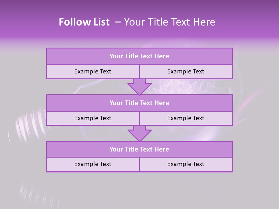 Bizarre Conceptual Glow PowerPoint Template