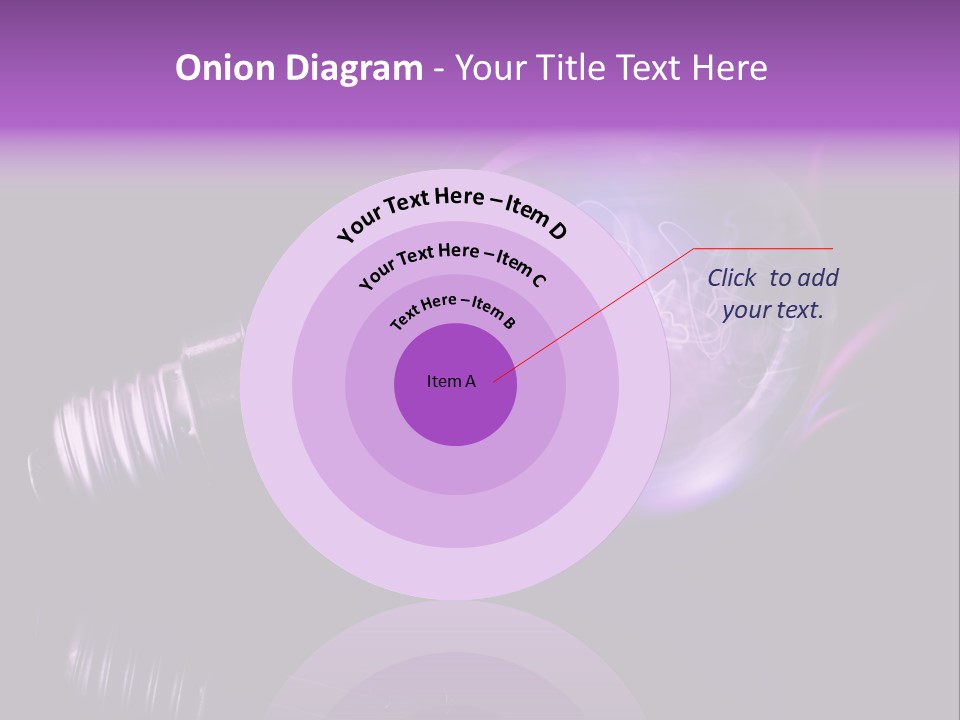 Bizarre Conceptual Glow PowerPoint Template