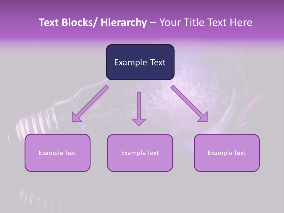 Bizarre Conceptual Glow PowerPoint Template