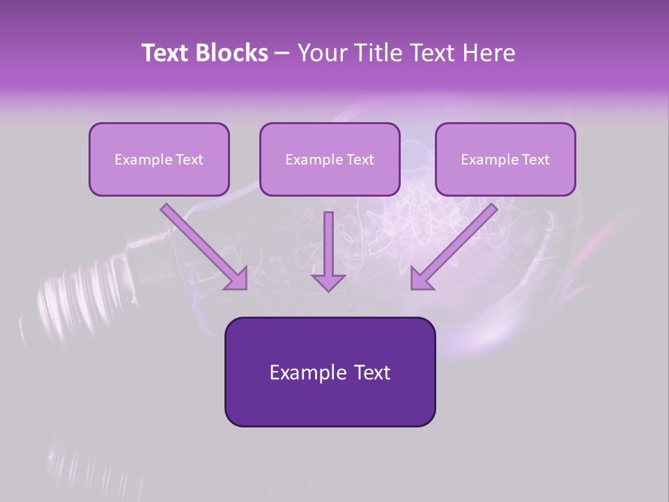 Bizarre Conceptual Glow PowerPoint Template