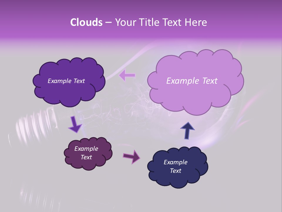 Bizarre Conceptual Glow PowerPoint Template