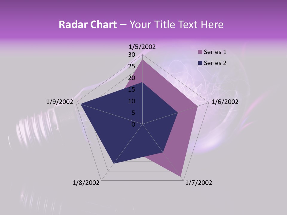 Bizarre Conceptual Glow PowerPoint Template
