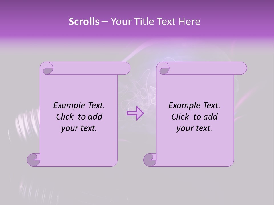 Bizarre Conceptual Glow PowerPoint Template