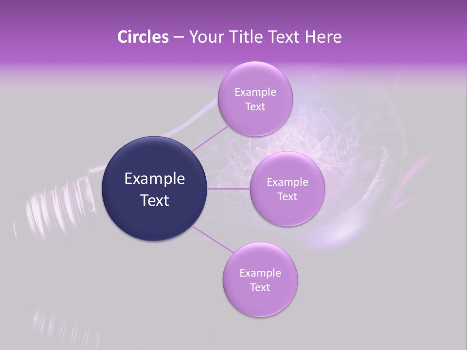 Bizarre Conceptual Glow PowerPoint Template