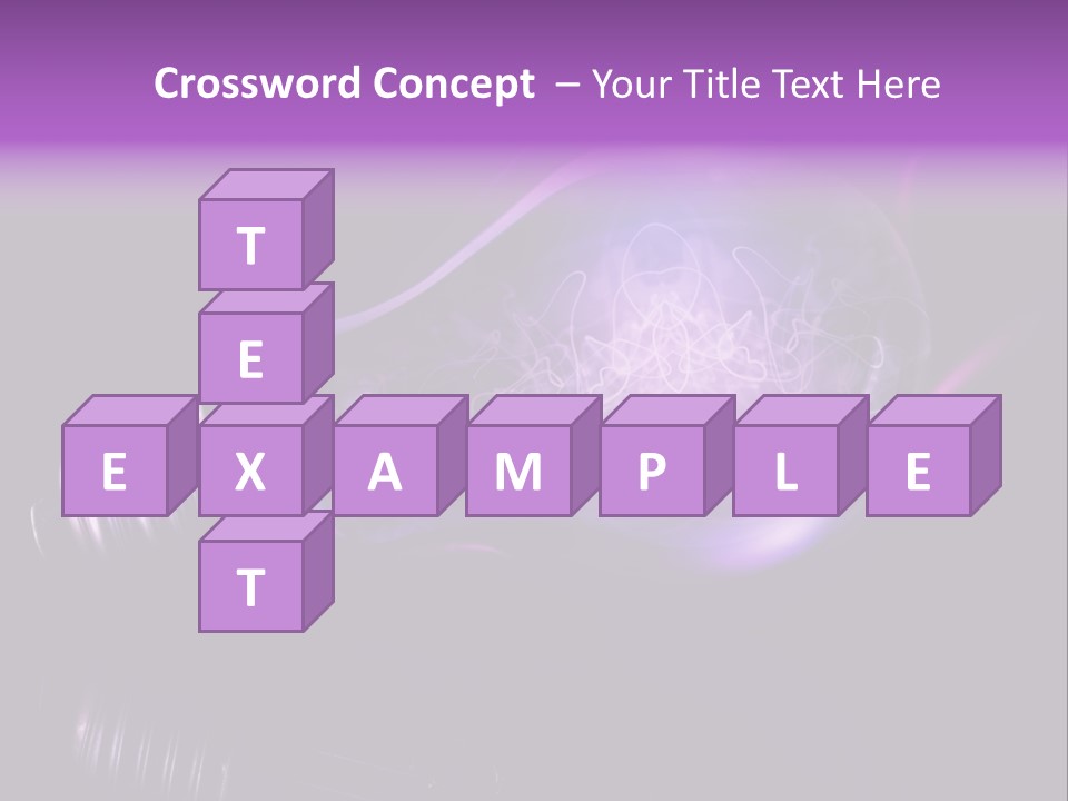 Bizarre Conceptual Glow PowerPoint Template