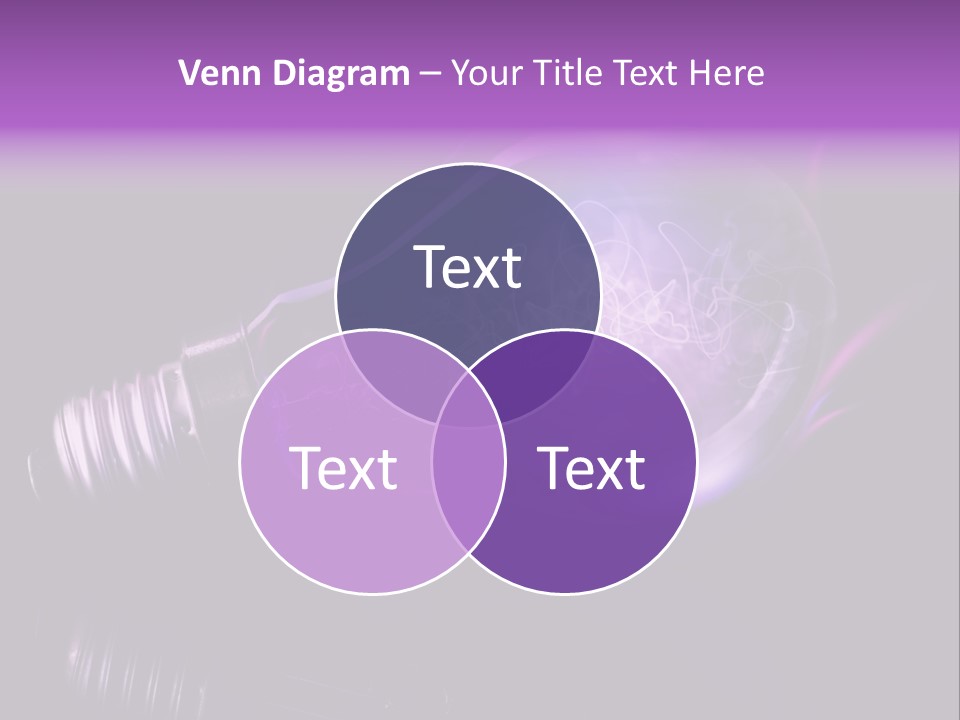 Bizarre Conceptual Glow PowerPoint Template