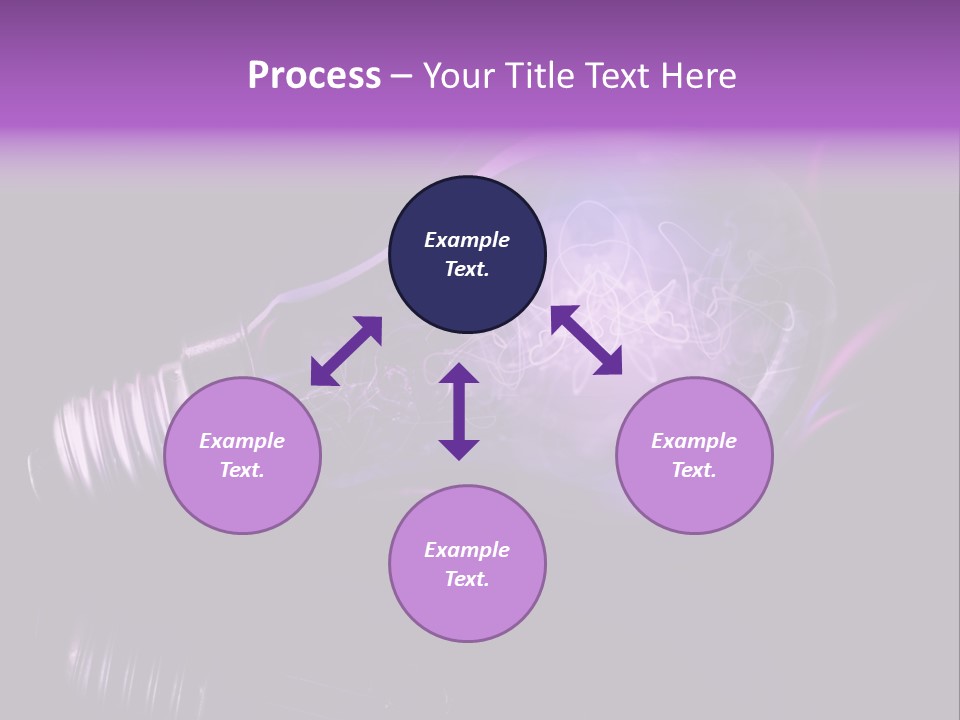 Bizarre Conceptual Glow PowerPoint Template