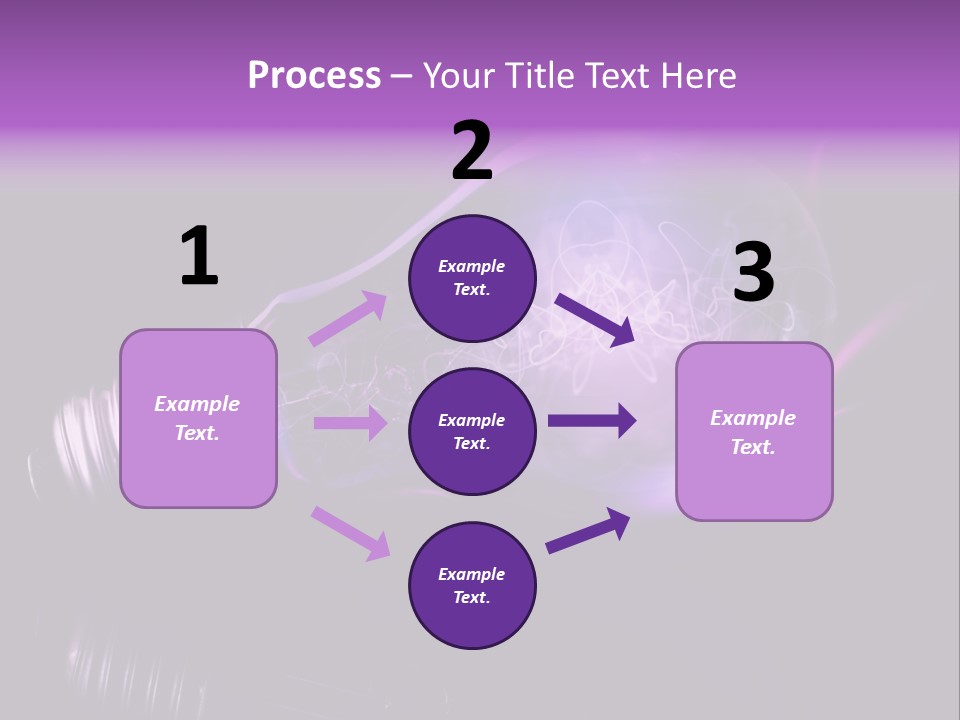 Bizarre Conceptual Glow PowerPoint Template