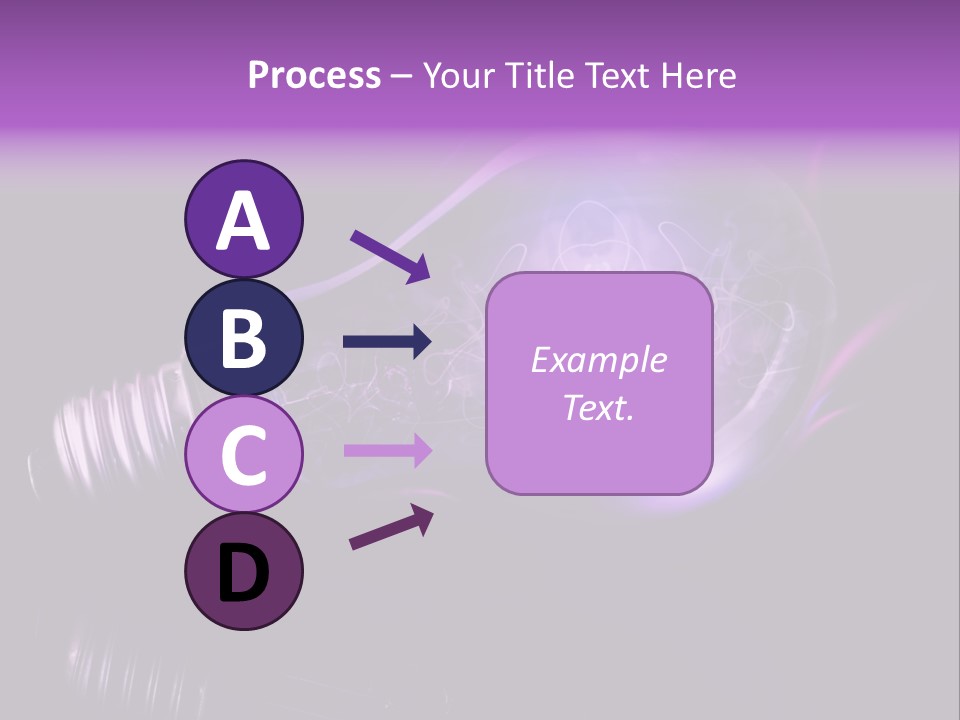Bizarre Conceptual Glow PowerPoint Template