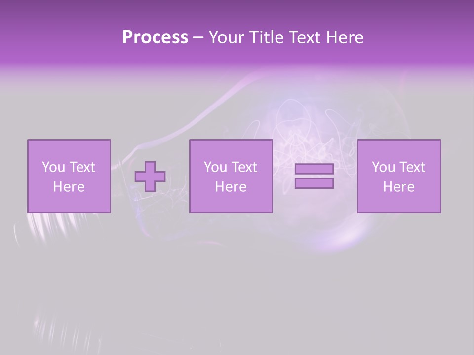 Bizarre Conceptual Glow PowerPoint Template