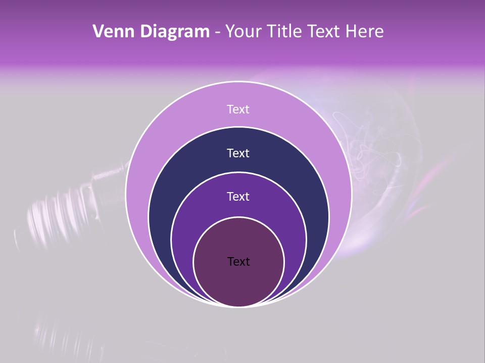 Bizarre Conceptual Glow PowerPoint Template
