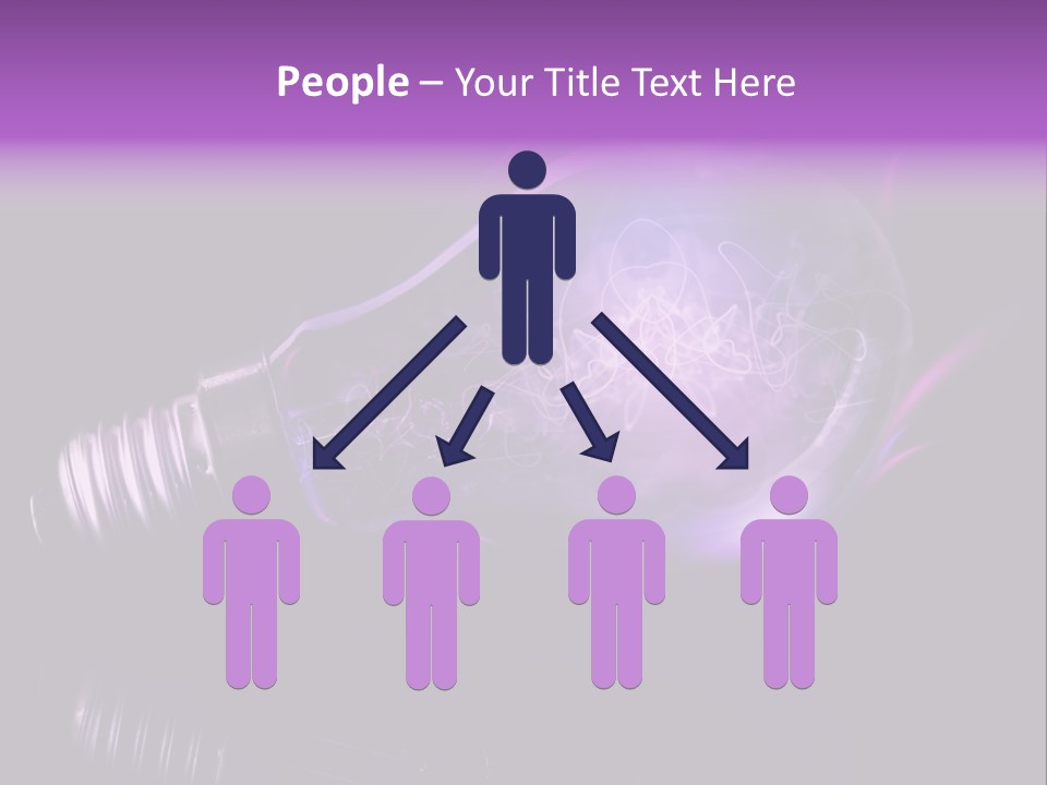 Bizarre Conceptual Glow PowerPoint Template