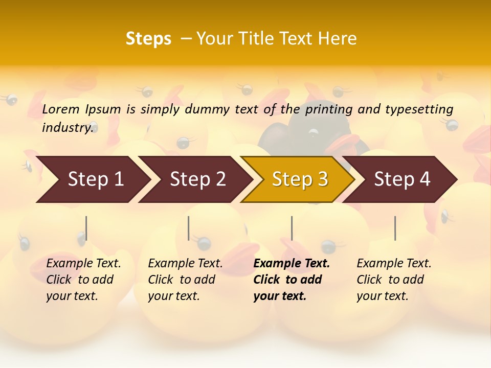 Union Organisation Individuality PowerPoint Template