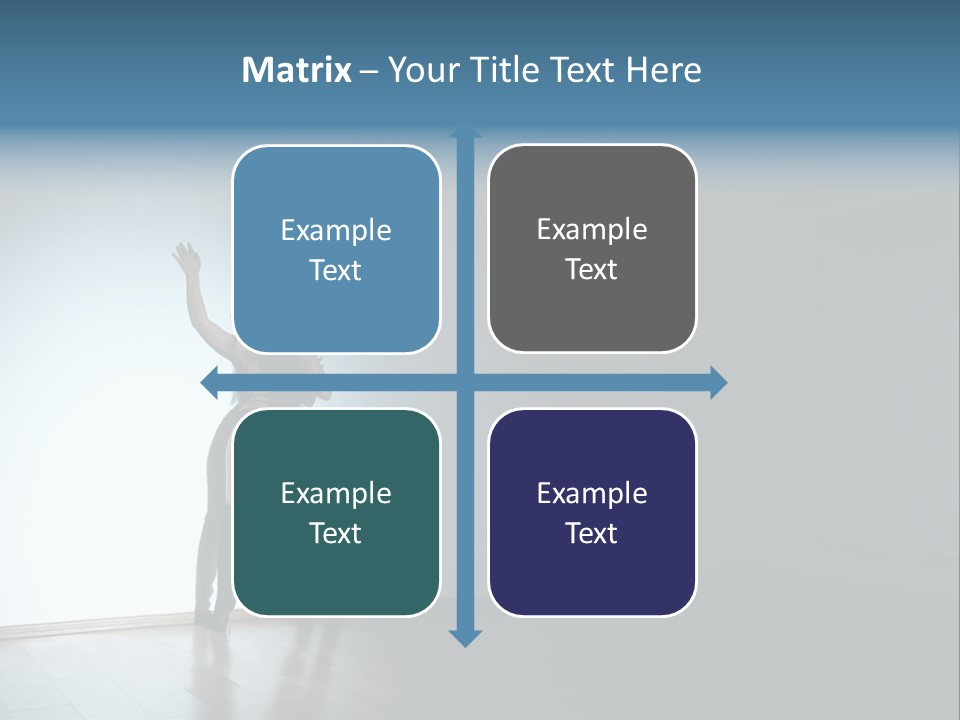 Brunette Figure Elegance PowerPoint Template