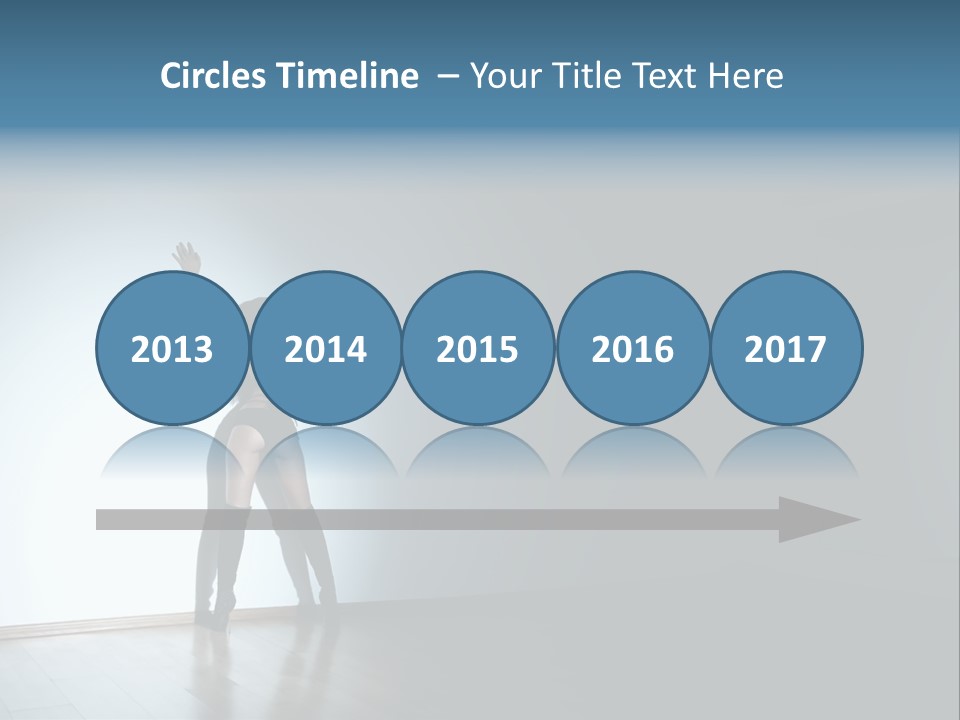 Brunette Figure Elegance PowerPoint Template