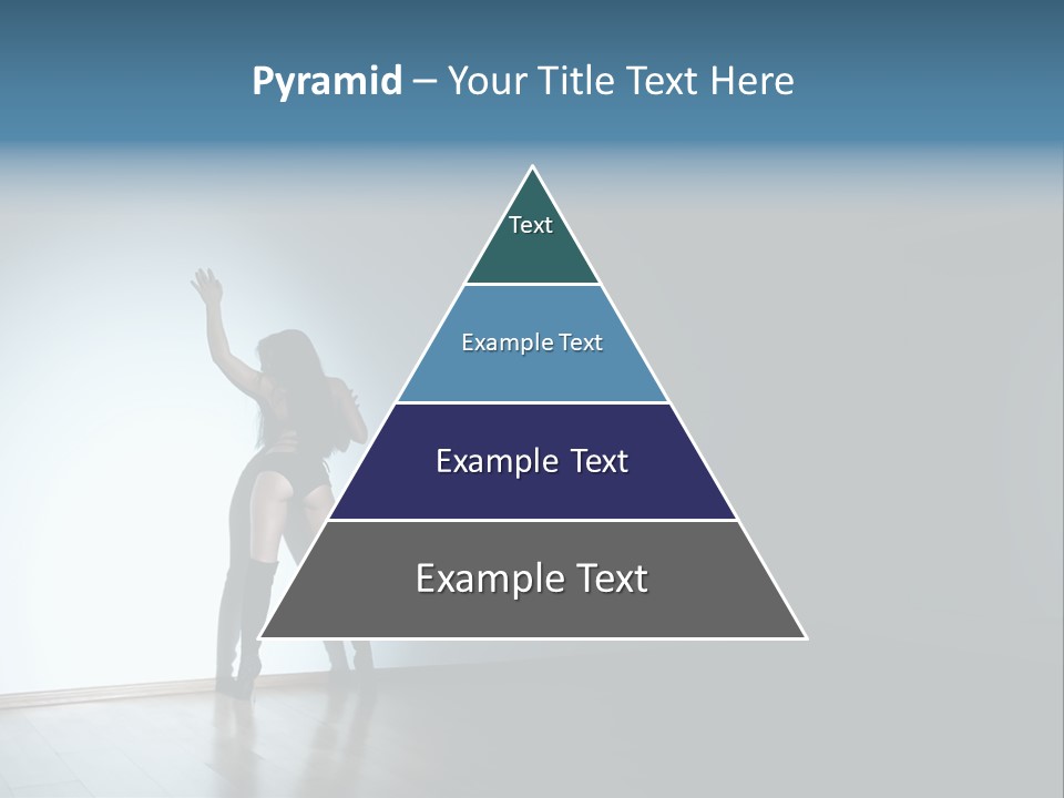 Brunette Figure Elegance PowerPoint Template