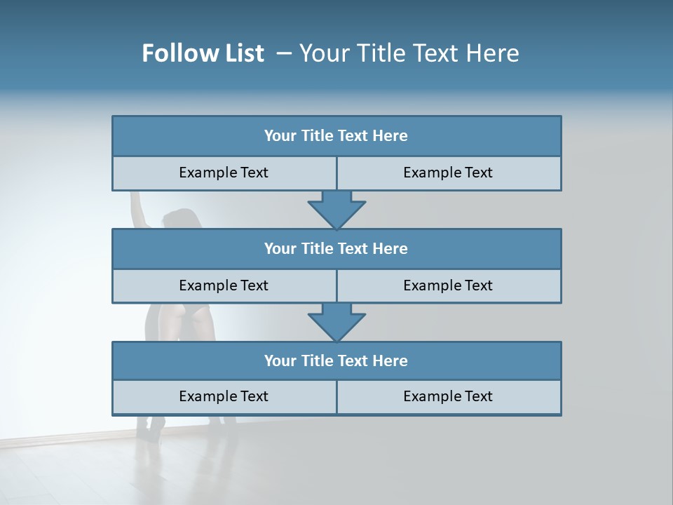 Brunette Figure Elegance PowerPoint Template