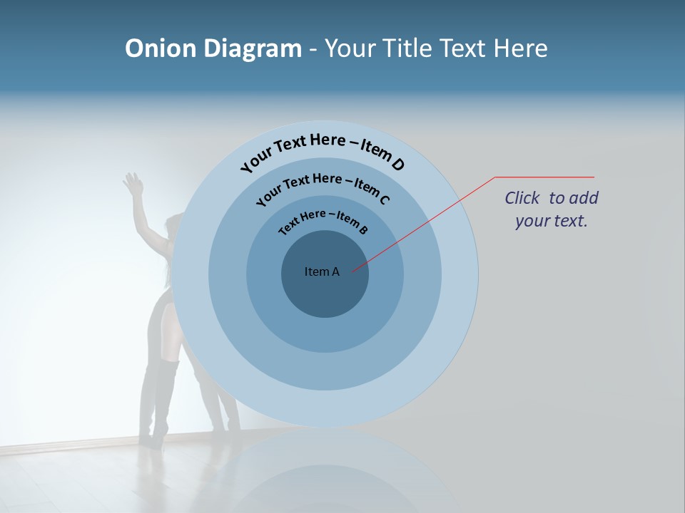 Brunette Figure Elegance PowerPoint Template