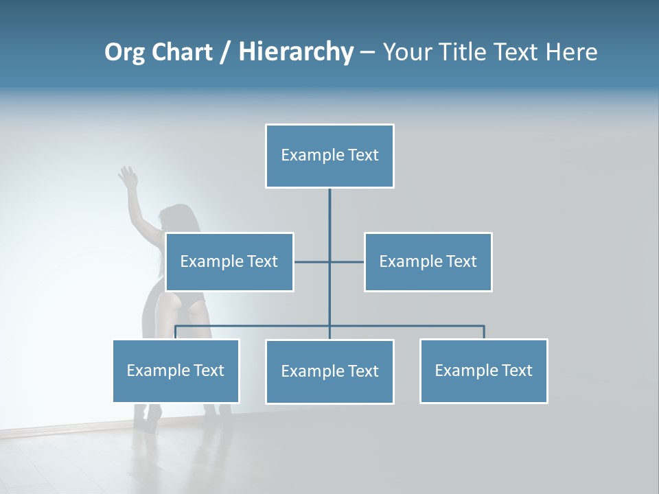 Brunette Figure Elegance PowerPoint Template