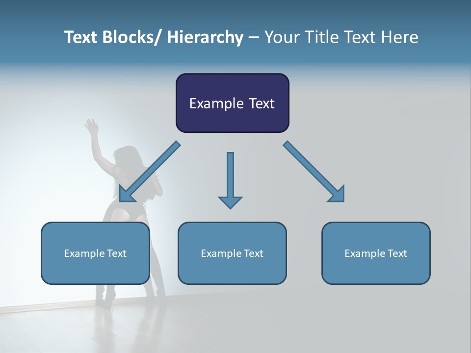 Brunette Figure Elegance PowerPoint Template