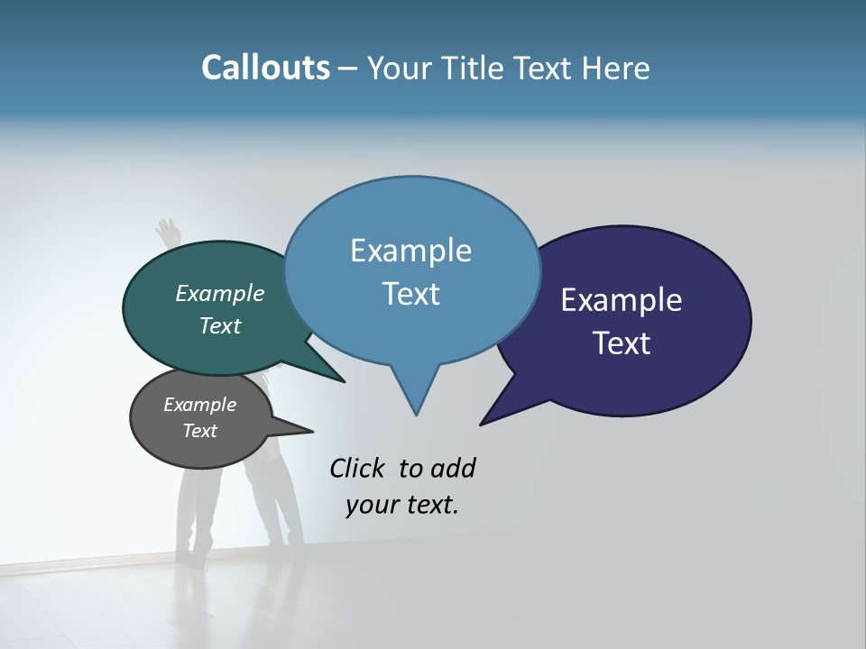 Brunette Figure Elegance PowerPoint Template