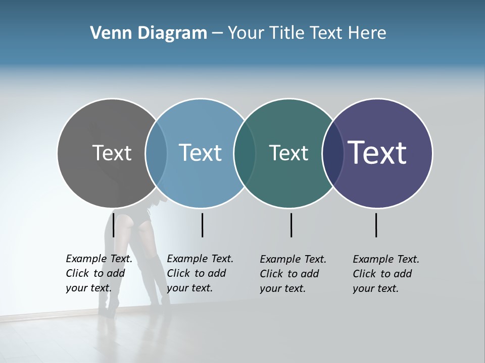 Brunette Figure Elegance PowerPoint Template