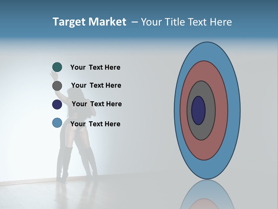 Brunette Figure Elegance PowerPoint Template