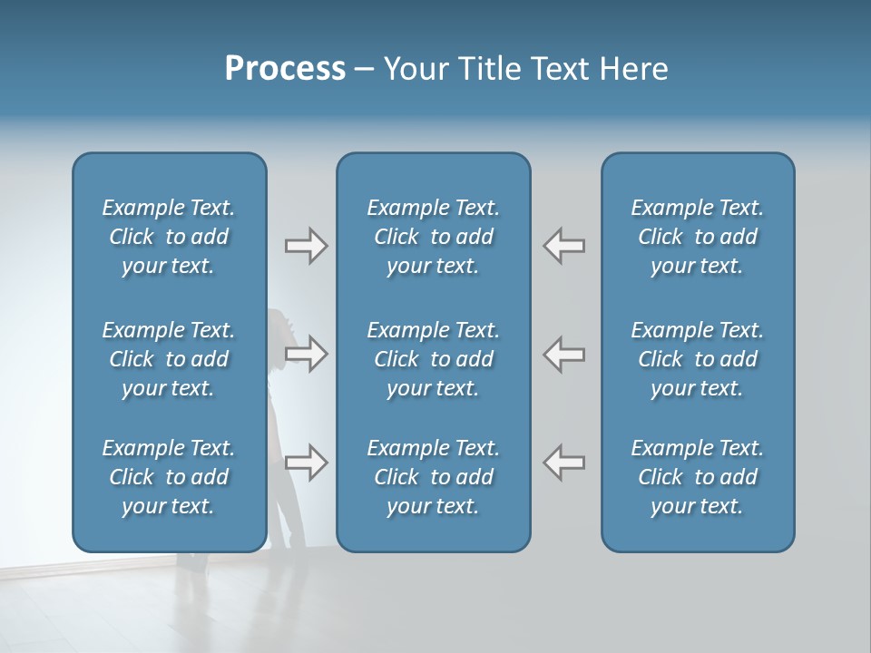 Brunette Figure Elegance PowerPoint Template