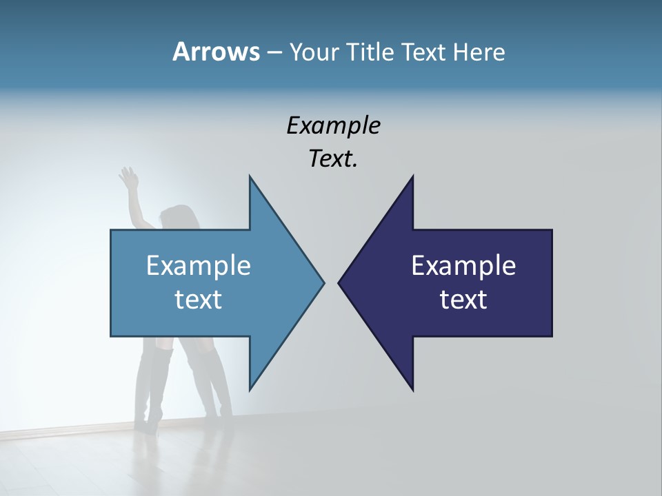 Brunette Figure Elegance PowerPoint Template