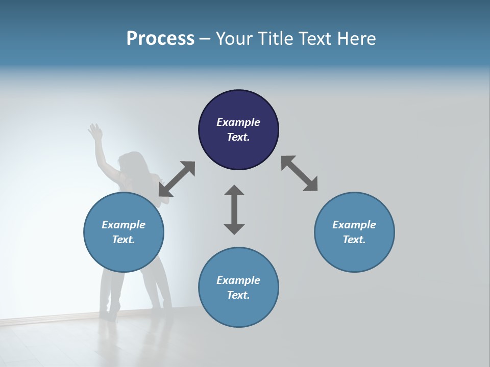 Brunette Figure Elegance PowerPoint Template