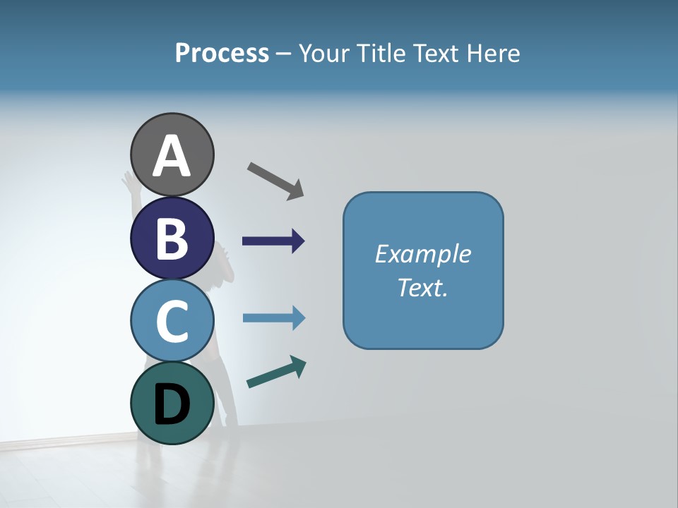 Brunette Figure Elegance PowerPoint Template