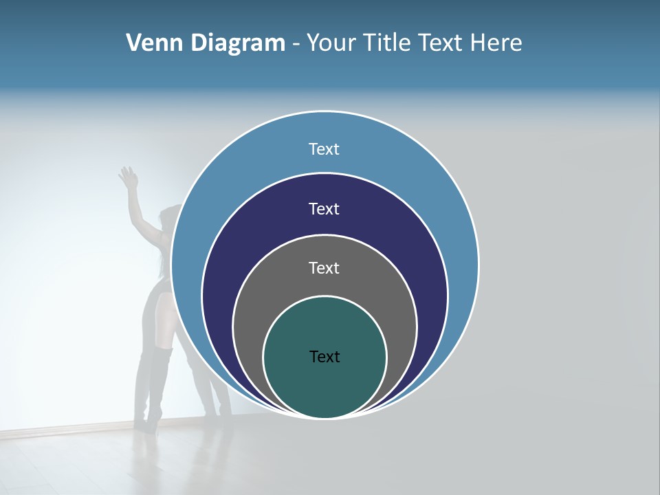 Brunette Figure Elegance PowerPoint Template