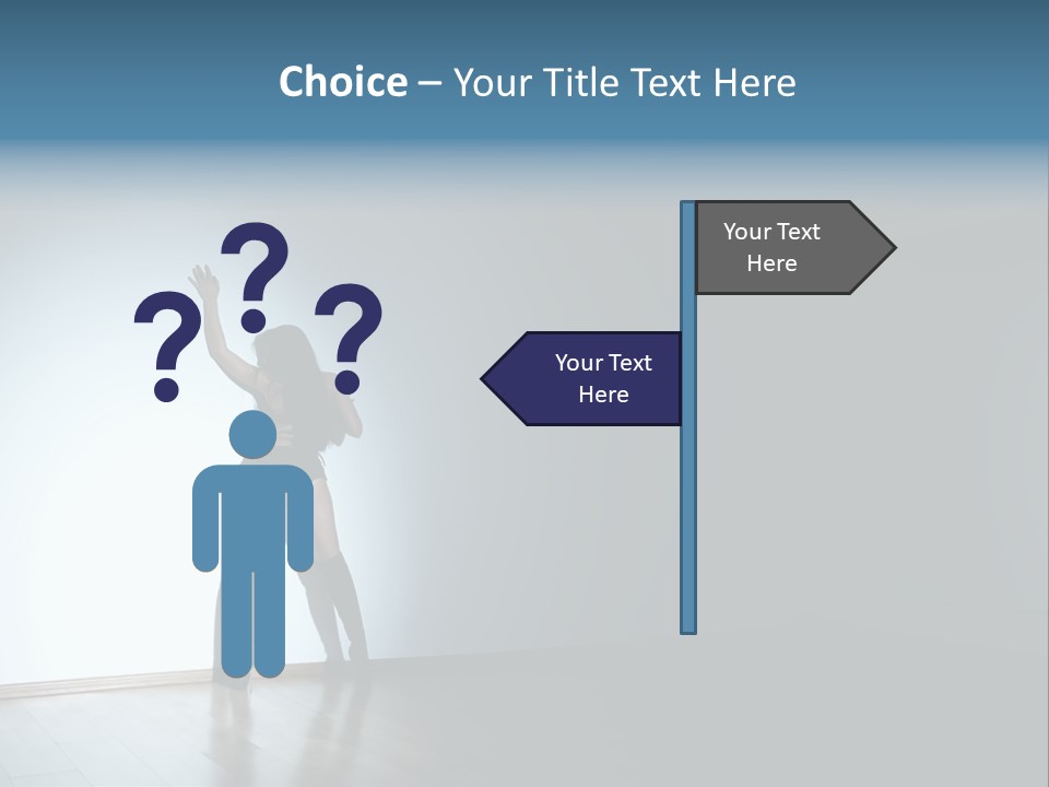 Brunette Figure Elegance PowerPoint Template