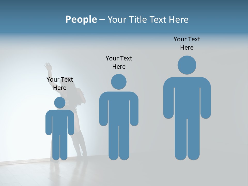 Brunette Figure Elegance PowerPoint Template