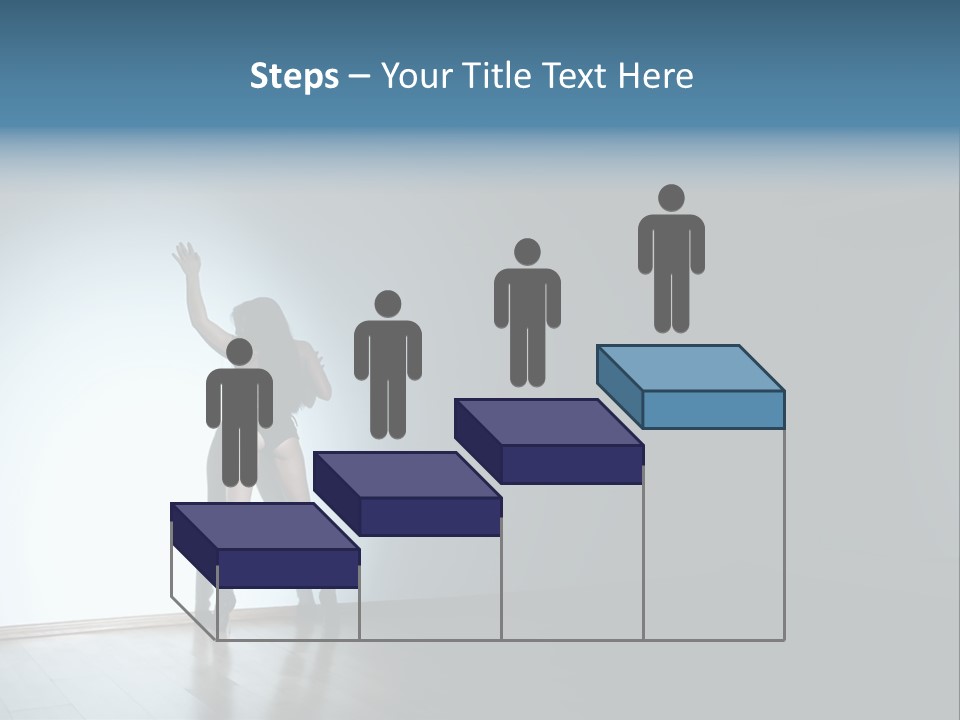 Brunette Figure Elegance PowerPoint Template