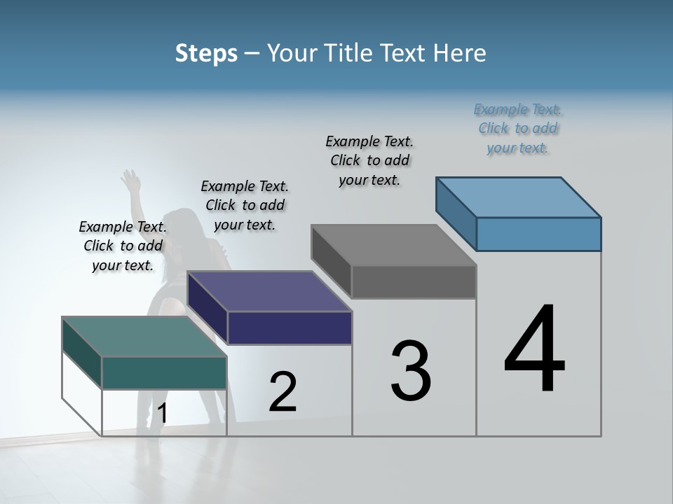 Brunette Figure Elegance PowerPoint Template