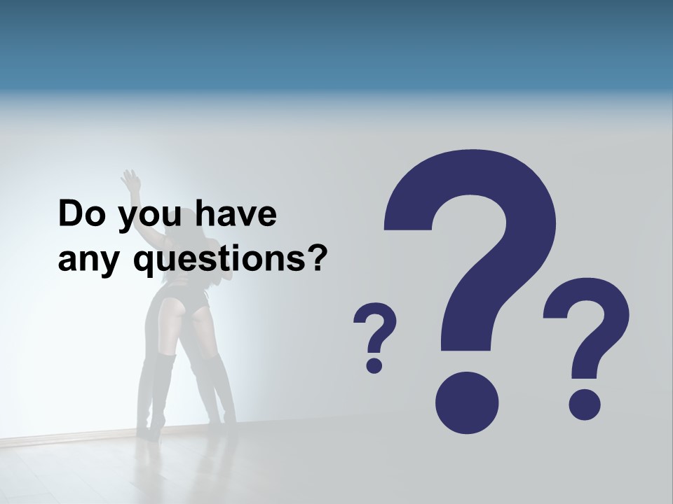 Brunette Figure Elegance PowerPoint Template