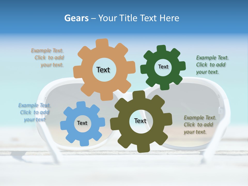 Outdoor Romantic Leisure PowerPoint Template