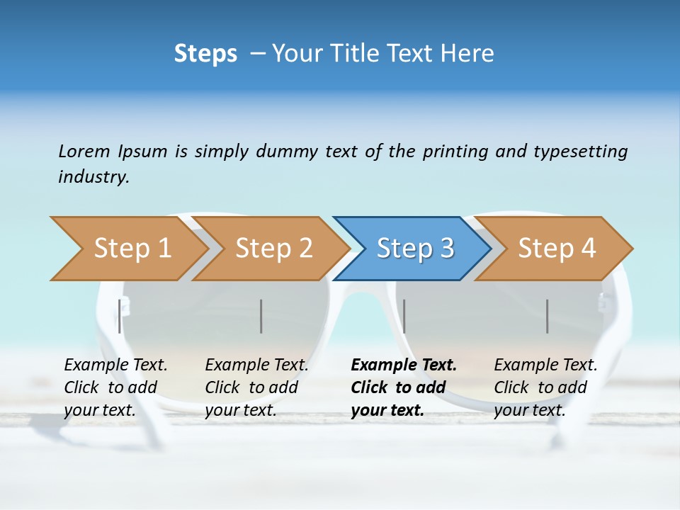 Outdoor Romantic Leisure PowerPoint Template