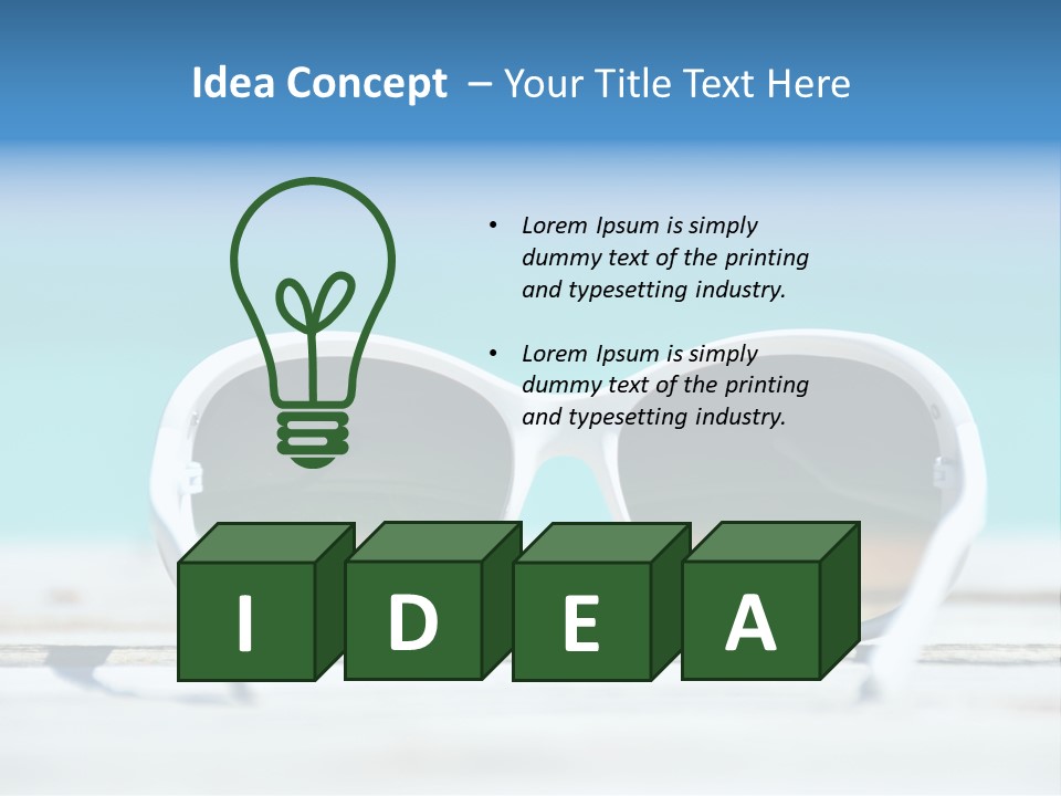 Outdoor Romantic Leisure PowerPoint Template