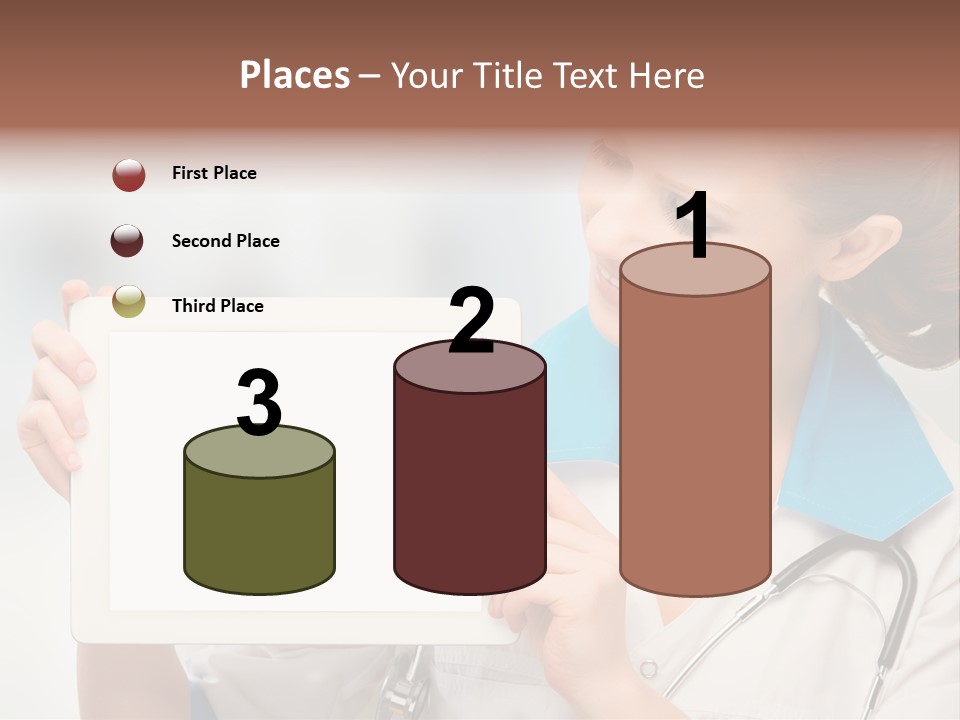 Young Tablet People PowerPoint Template