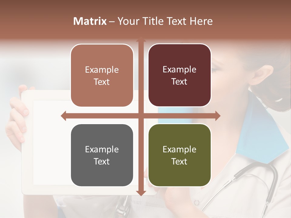 Young Tablet People PowerPoint Template