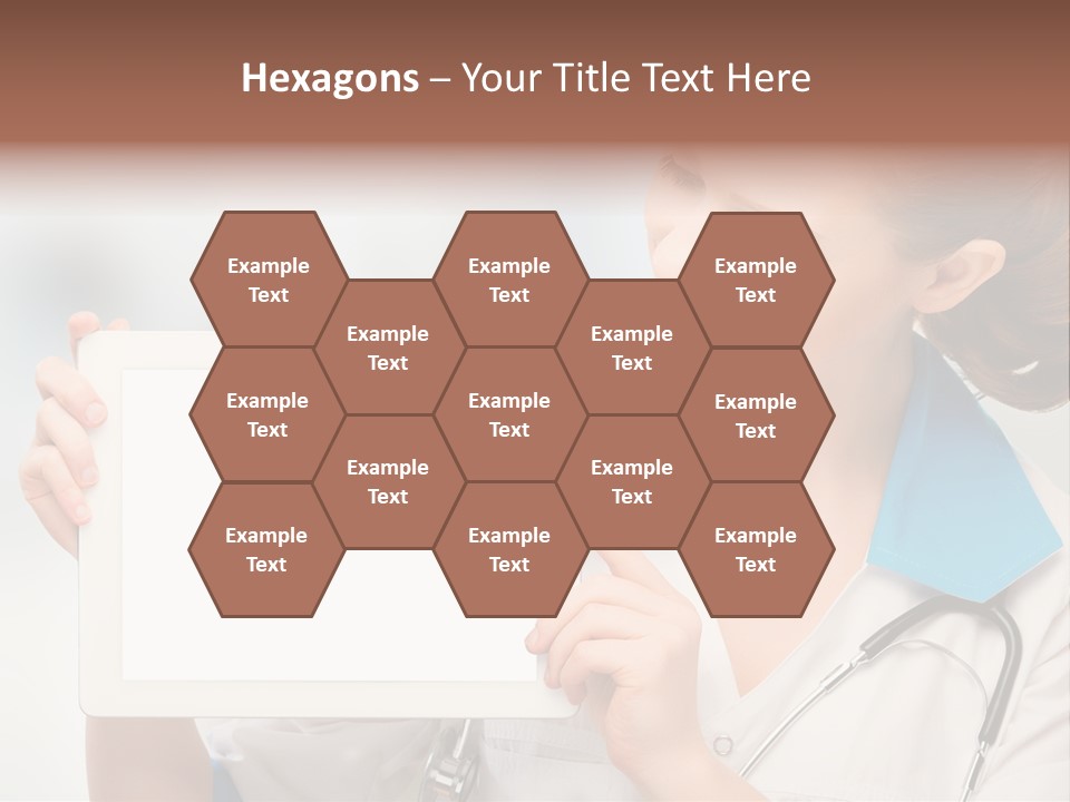 Young Tablet People PowerPoint Template