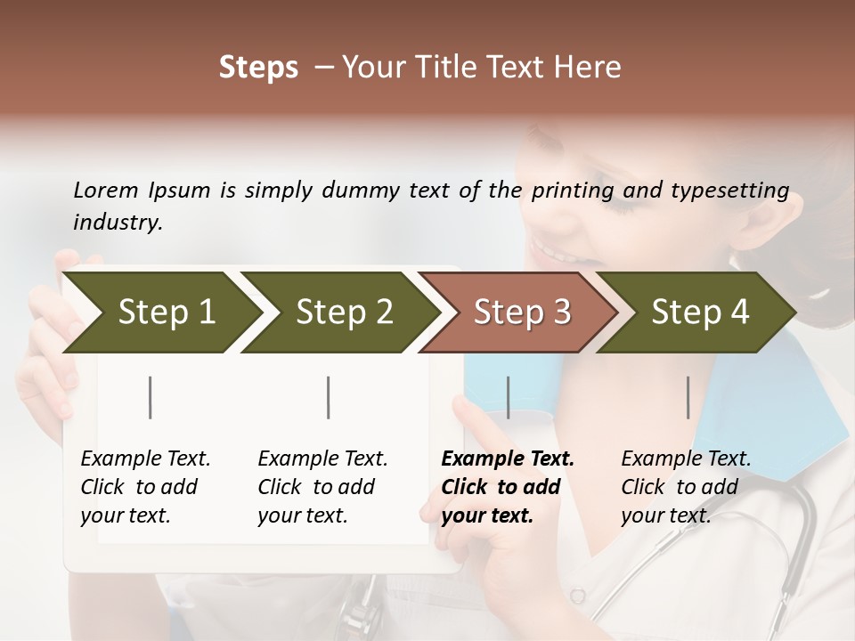 Young Tablet People PowerPoint Template