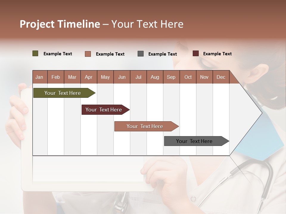 Young Tablet People PowerPoint Template