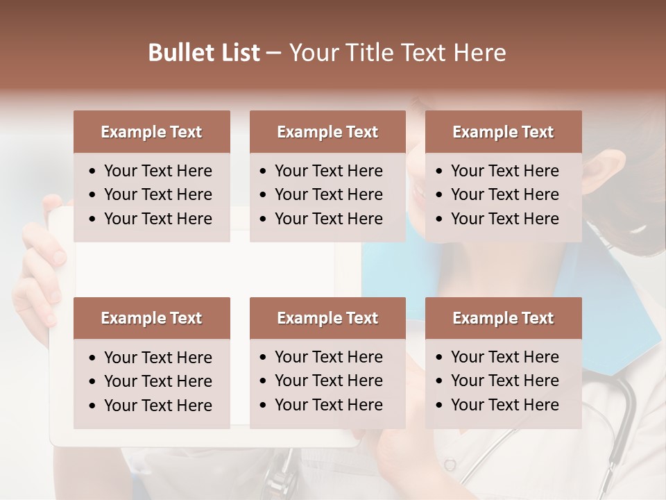 Young Tablet People PowerPoint Template